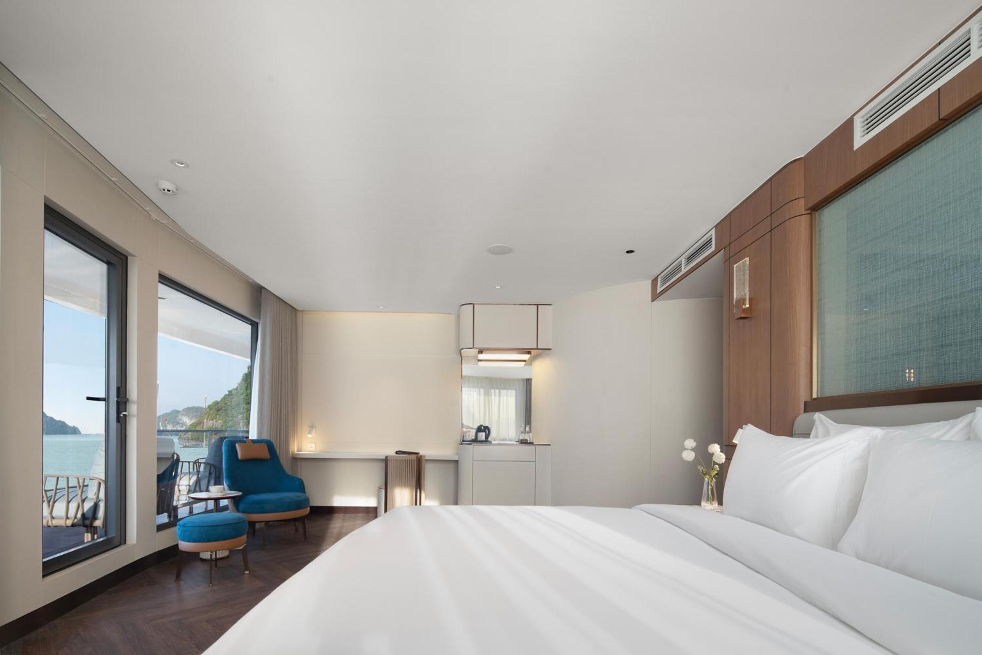 فندق Grand Pioneers Halong Bay Cruise 2 ها لونغ المظهر الخارجي الصورة