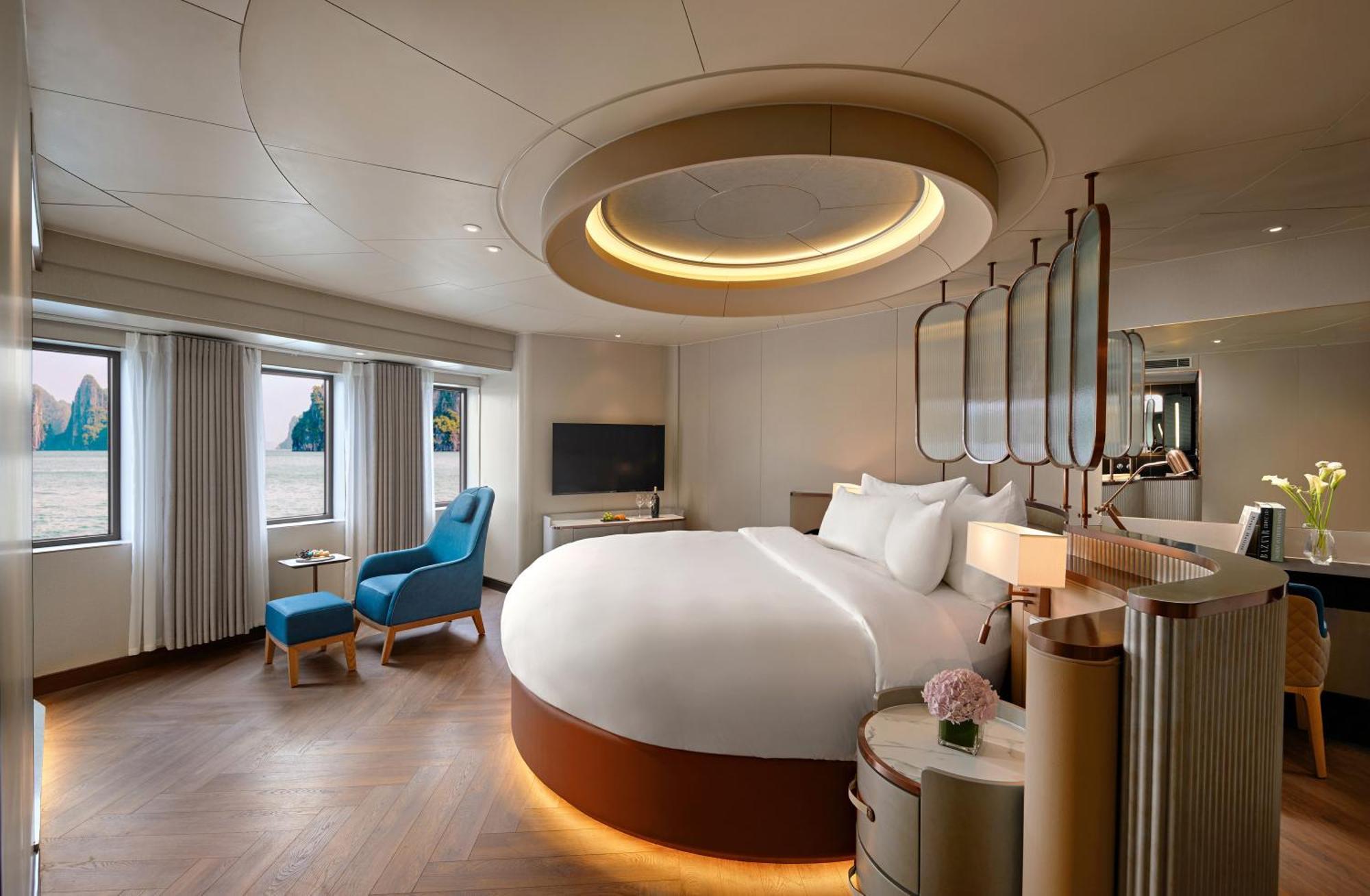 فندق Grand Pioneers Halong Bay Cruise 2 ها لونغ المظهر الخارجي الصورة