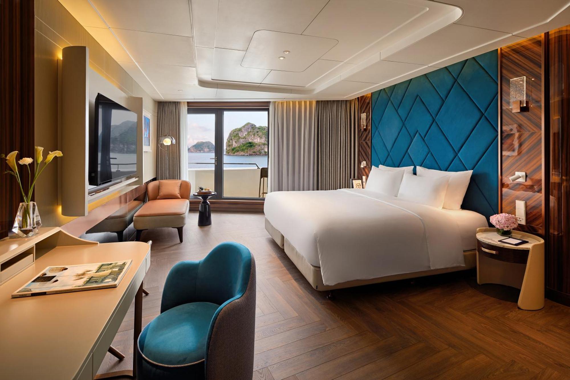فندق Grand Pioneers Halong Bay Cruise 2 ها لونغ المظهر الخارجي الصورة