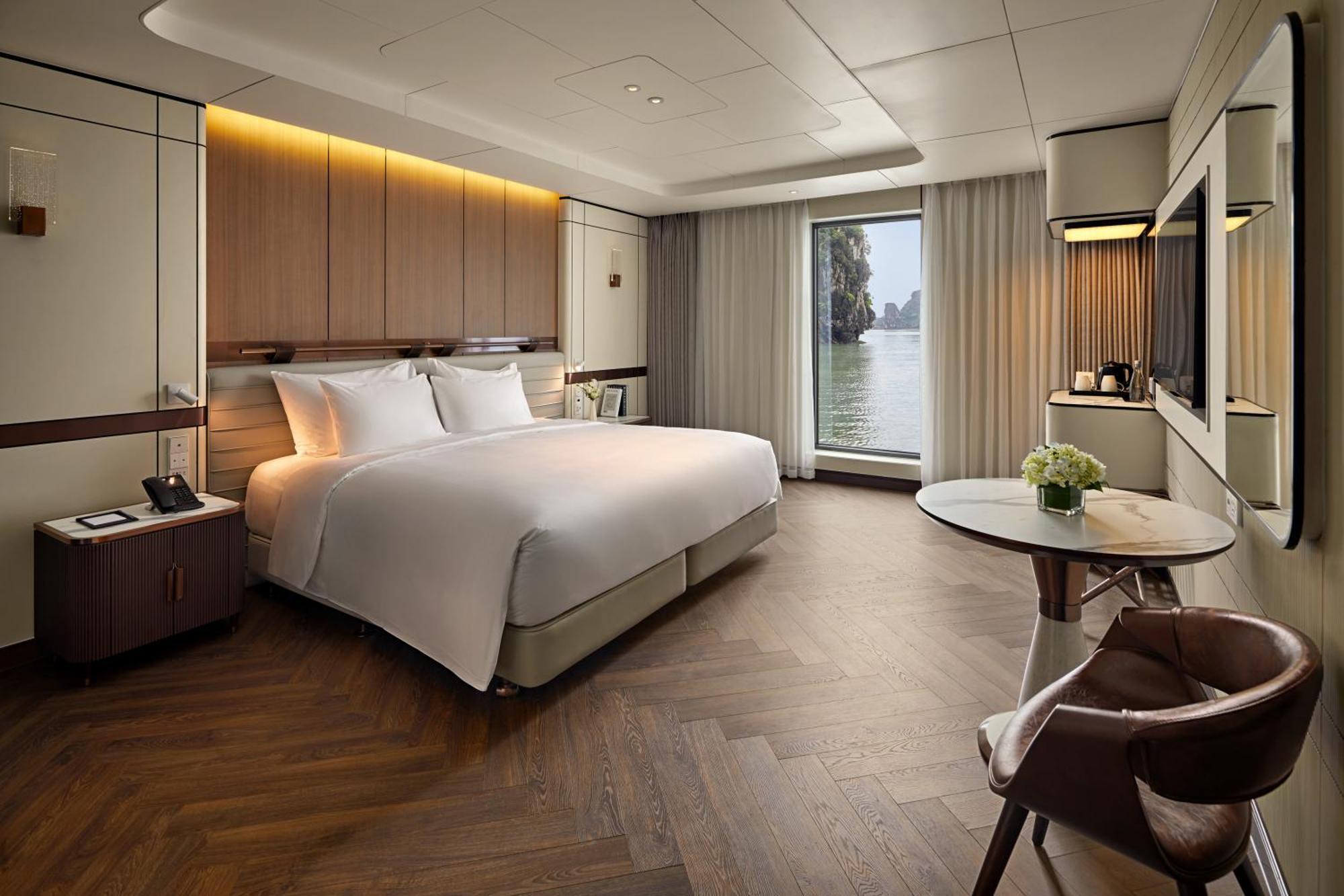 فندق Grand Pioneers Halong Bay Cruise 2 ها لونغ المظهر الخارجي الصورة